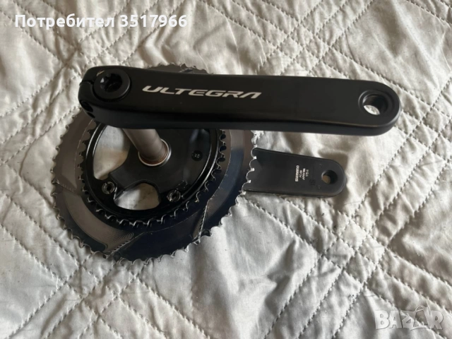 Курбел Shimano Ultegra FC-08 с овални плочи Absolute Black, снимка 3 - Части за велосипеди - 54614337