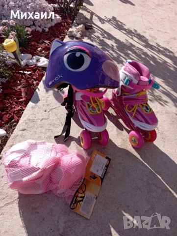 Ролери, каска и наколенки, снимка 2 - Ролери, кънки - 54251221