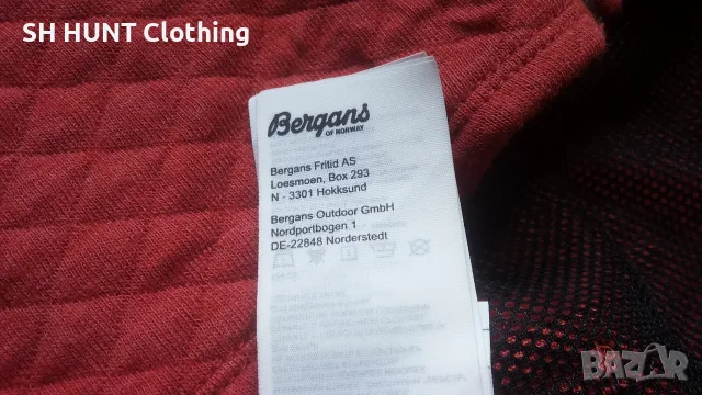 Bergans of NORWAY Middagstind Lady Jacket 100% Merino Wool размер XL дамска горница - 2793, снимка 18 - Жилетки - 55422565