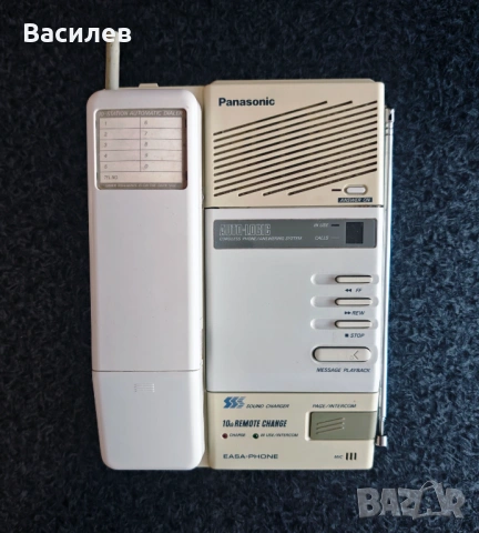 Ретро Panasonic EASA-PHONE KX-T4301BH с телефонен секретар – Напълно работещ