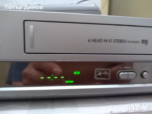 SAMSUNG-DVD-SV55-VHS/DVD-RECORDER, снимка 15 - Плейъри, домашно кино, прожектори - 55428311