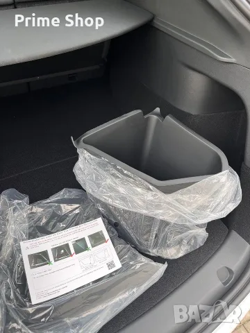 Водоустойчиви странични органайзери за багажник на Tesla Model Y 2022-2024 с капак, к-кт ляв и десен, снимка 4 - Аксесоари и консумативи - 55461858