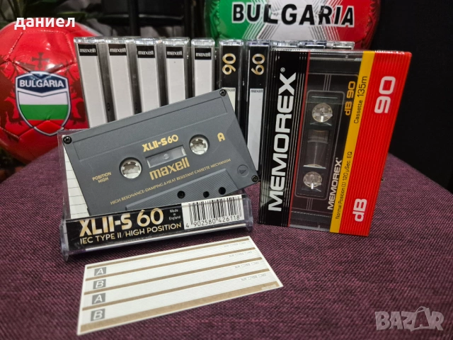 Качествени аудио касети MAXELL XLII 60/90/100 - TYPE II - хромна лента + подарък, снимка 4 - Аудио касети - 54692667