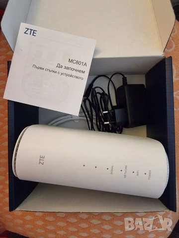 MC801A ZTE ОТКЛЮЧЕН 5G рутер за всички мрежи/оператори за нано-сим карта