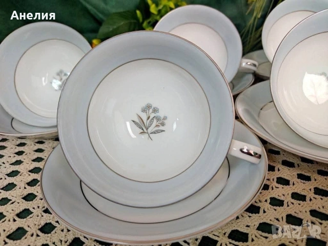 Noritake Япония фин костен порцелан , снимка 9 - Чаши - 54598196