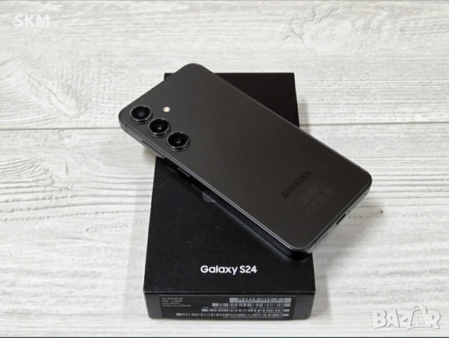 ГАРАНЦИЯ S24 | 128GB | Onyx Black – Като нов Samsung Galaxy с24 телефон telefon, снимка 2 - Samsung - 54120248