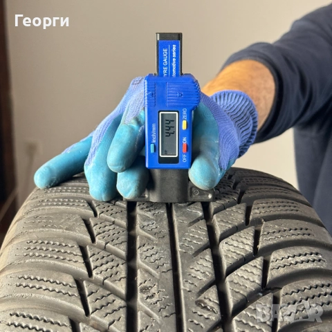 Комплект 4броя Гуми Bridgestone Blizzak Lm-001 225/45R18 91H DOT2124| Джанти 7,5Jx18H2-N ET49 A17740, снимка 7 - Гуми и джанти - 54861820