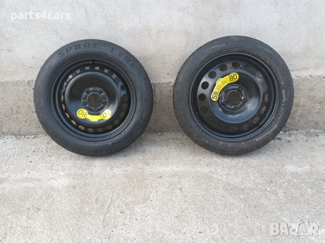 резервна гума патерица за ВОЛВО ФОРД 16 и 17 цола 5х108 ЦО 63,4 VOLVO FORD