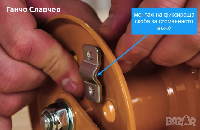 Професионална ръчна лебедка от висок клас Tiger Lifting BHW и 30 метра стоманено въже с кука, снимка 5 - Подемници - 54874008