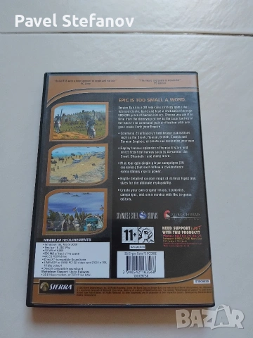 [Retro Gold] 4 Легендарни Стратегии за PC – AoE II, Conquerors, Warcraft III, Empire Earth, снимка 10 - Игри за PC - 54541674