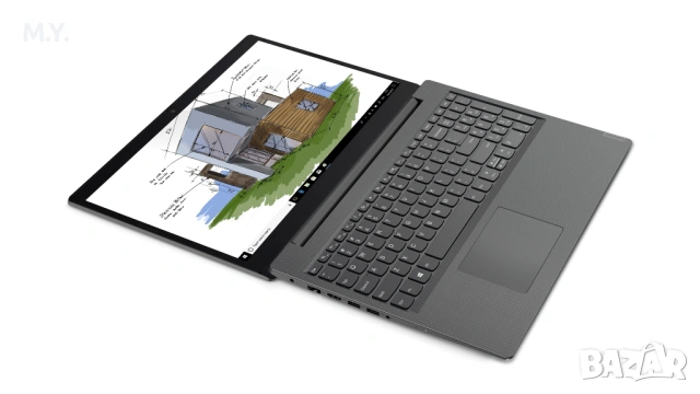 Лаптоп Lenovo V155-15API, 15.6", Full HD, 8 GB, 256 GB SSD, снимка 6 - Лаптопи за дома - 54564116