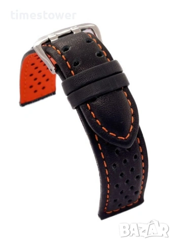 Кожена каишка Diloy.380, снимка 4 - Каишки за часовници - 54764310