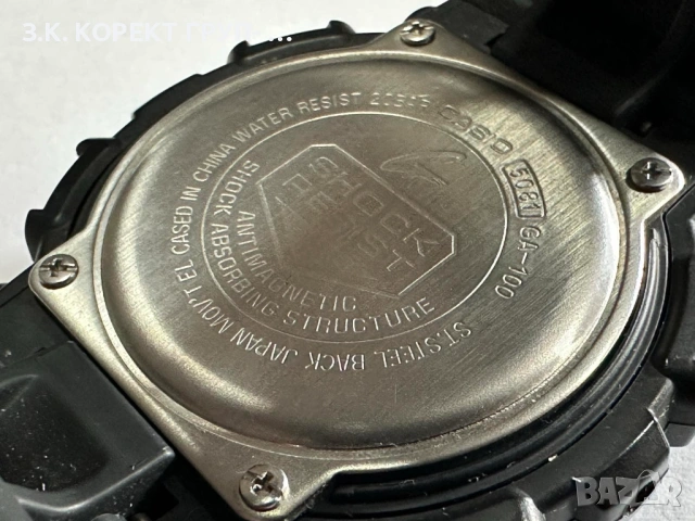 Мъжки часовник Casio G-SHOCK GA-100, снимка 6 - Мъжки - 54099400