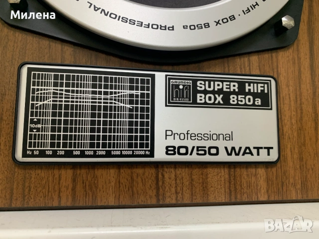 Тонколони GRUNDIG-Box 850 a Professional, снимка 7 - Тонколони - 54890190