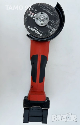 Hilti AG 6D-22 - Безчетков ъглошлайф с SensTech 2x22V 5.10Ah Nuron перфектен! , снимка 7 - Ъглошлайфи - 54769154