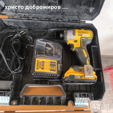 продавам безчетков ударен винтоверт DeWalt , снимка 9 - Винтоверти - 54605057