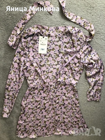 Дамска рокля Zara, нова, снимка 4 - Рокли - 54389799