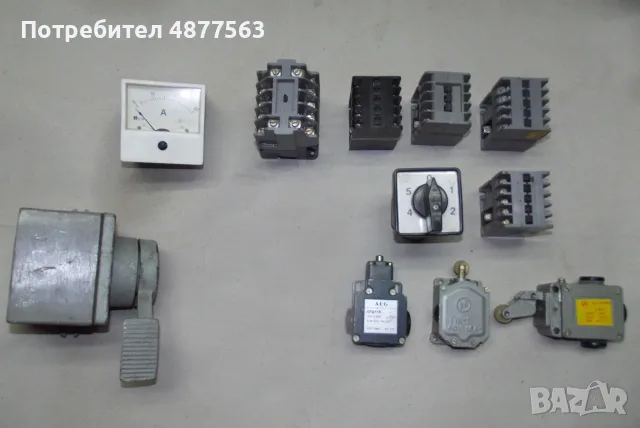 Контактори, прекъсвачи, кабелни обувки., снимка 6 - Други машини и части - 55438676