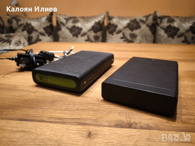 Два външни USB хард диска 320GB+250GB, снимка 2 - Външни хард дискове - 55267959