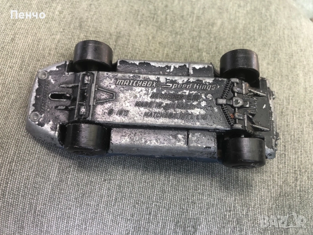 стара метална количка MERCEDES  C.III "MATCHBOX" - 1971г. - MADE IN BULGARIA, снимка 6 - Антикварни и старинни предмети - 55046147