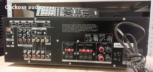 Ресивър SONY STR-DH720 с дистанционно , снимка 5 - Ресийвъри, усилватели, смесителни пултове - 53975715