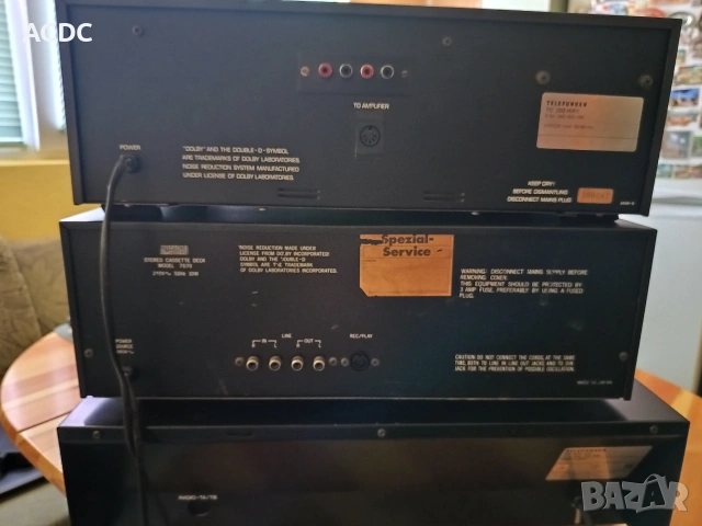 Касетен Дек Telefunken TC 250, Telefunken TC 400,Amstrad 7070., снимка 4 - Декове - 54236958