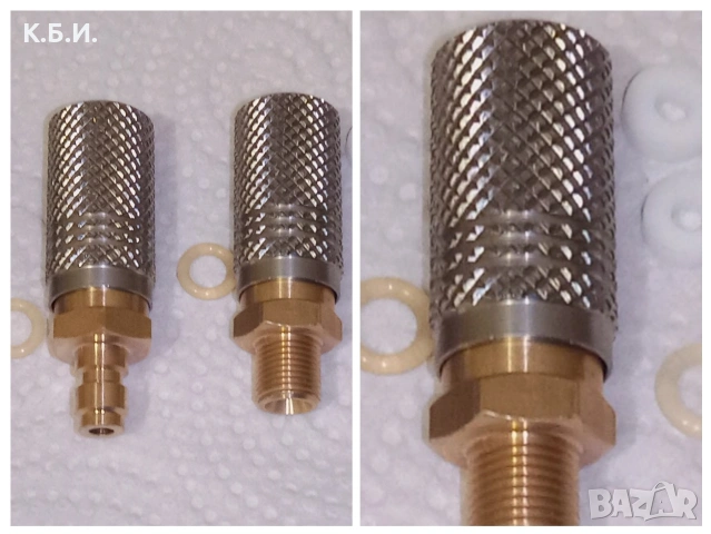 Продавам ЖЕЛЯЗНА БУТИЛКА - 4L - 200 BAR - АТМОСФЕРИ работно налягане, снимка 12 - Въздушно оръжие - 54481088