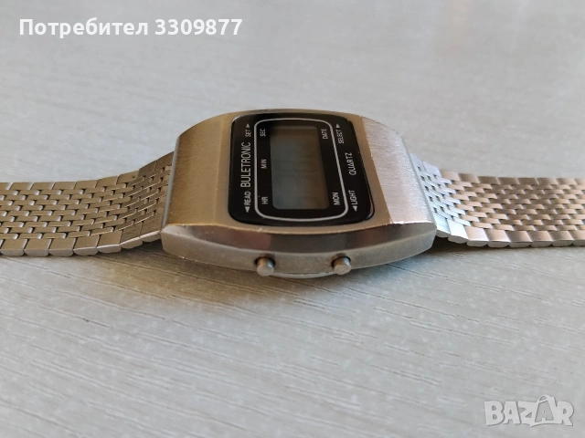 Лот ретро часовници Buletronic и Timeton, снимка 4 - Мъжки - 55079528