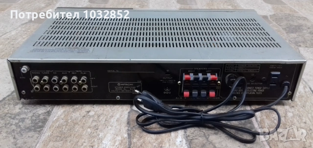 Усилвател Hitachi HA-2, снимка 6 - Ресийвъри, усилватели, смесителни пултове - 55250003