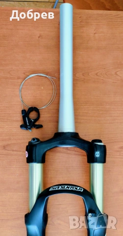 Въздушна вилка алуминий с дист. команда: SR RAIDON-XC RLR DS 27.5", Air 100-120мм, Remote, НОВА, снимка 7 - Части за велосипеди - 45049939