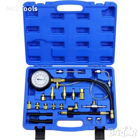 Тестер за налягане на гориво и масло 21 части HAWEK