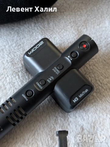 Микрофон/рекордер Zoom M3 MicTrak, 32bit, microSD, снимка 3 - Микрофони - 54111078