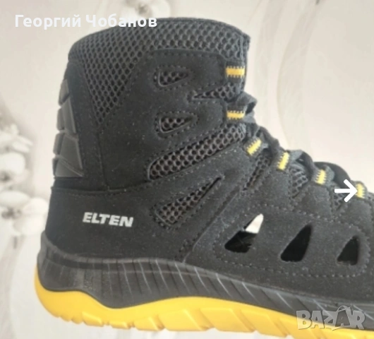 Оригинални летни високи работни обувки ELTEN 44 номер, снимка 3 - Други - 55155266