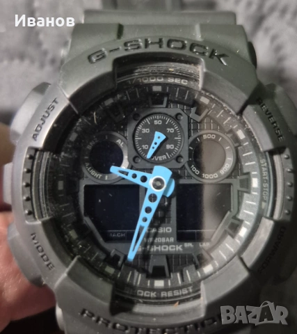 „Оригинален Casio G-Shock, почти не носен, всичко работи перфектно, без кутия и документи.“