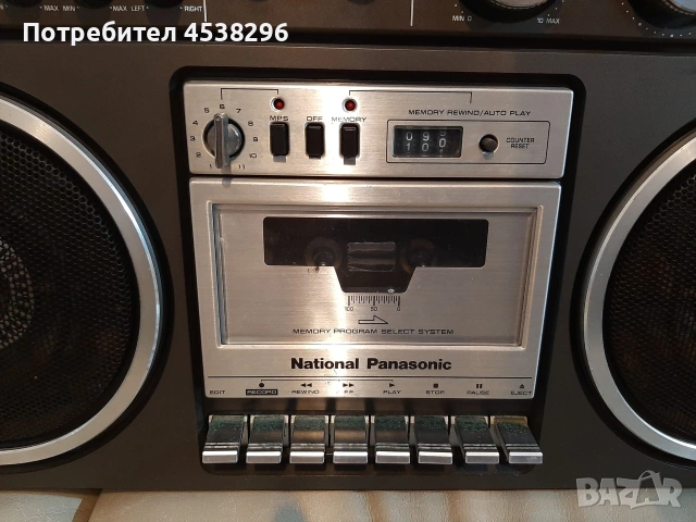 National panasonic RS-4360DFT , снимка 2 - Радиокасетофони, транзистори - 54520744