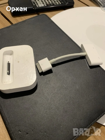 Заглавие: Ретро Apple Аксесоари: 30-pin Докинг Станция + HDMI Преходник (Оригинални, снимка 8 - iPod - 55318939