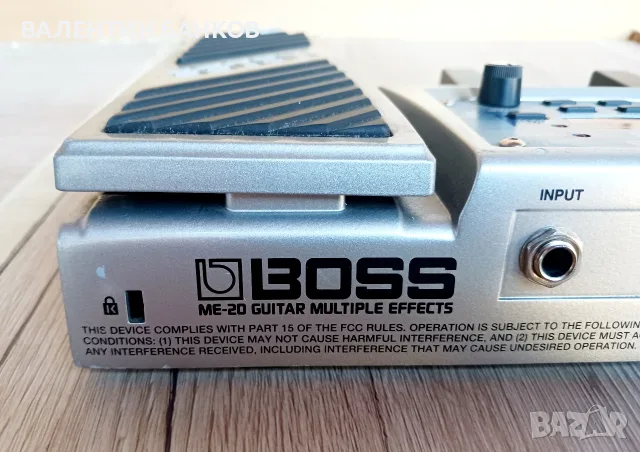 Китарен процесор Boss ME-20 с множество ефекти, снимка 4 - Други - 55467869