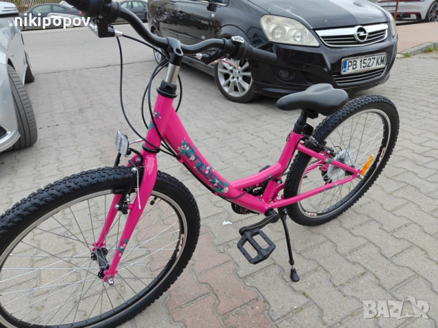 CROSS Велосипед 24" ALISSA розов, снимка 7 - Велосипеди - 54276808