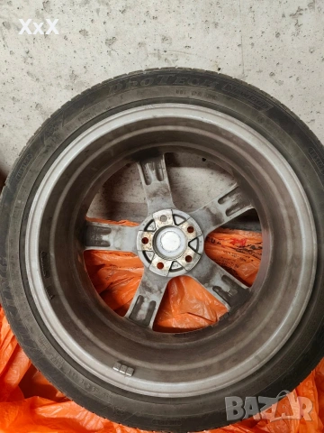 Джанти 18" 5х110 с гуми + фланци, снимка 4 - Гуми и джанти - 54241910