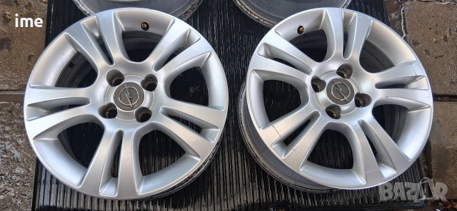 4бр. ляти джанти 6J15 ET39. Ronal. 4x100мм. Свалени са от Opel Corsa. Стават и на Astra и др..., снимка 15 - Гуми и джанти - 55142813