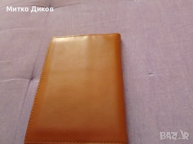 Портфейл Марков за Авто документи нов естествена кожа 140х 100 мм, снимка 4 - Портфейли, портмонета - 55422560