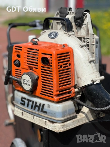STIHL BR420 , снимка 2 - Градинска техника - 54536948
