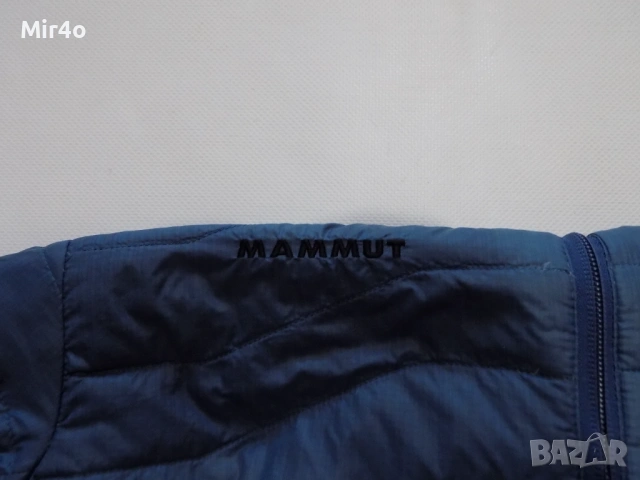 пухено яке mammut pertex quantum 850 горнище худи суичър блуза екип туризъм планина мъжко оригинал S, снимка 5 - Якета - 53989551