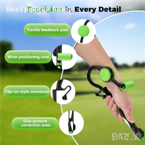 Нов Уред за тренировка на голф суинг, стойка и контрол на захвата Помощно средство, снимка 3 - Голф - 54132022