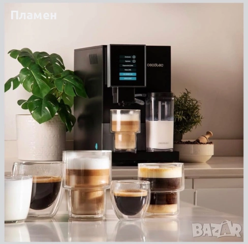 Кафеавтомат Cecotec Cremmaet Compactccino Black 19 Bar – Чисто нов само изпробван, снимка 3 - Кафемашини - 54734096