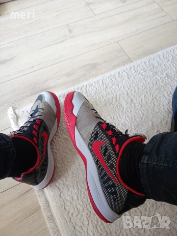 NIKE men's zoom run the one athletic sneakers red gray, снимка 2 - Маратонки - 54734311