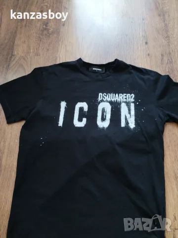 dsquared2 - страхотна мъжка тениска КАТО НОВА Л , снимка 6 - Тениски - 55616826