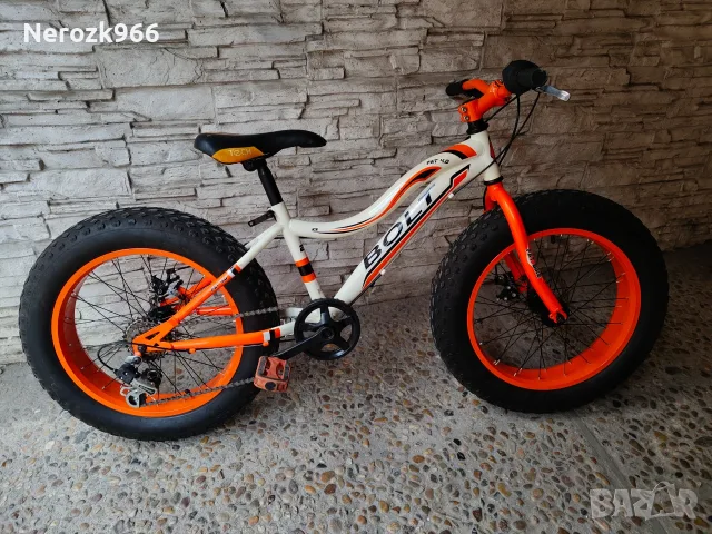 Велосипед BOLT FAT 4.0 – 20" Fat Bike, снимка 2 - Велосипеди - 55656658
