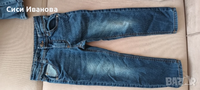 Детски дънки 2 броя 110/116, снимка 2 - Други - 54342423