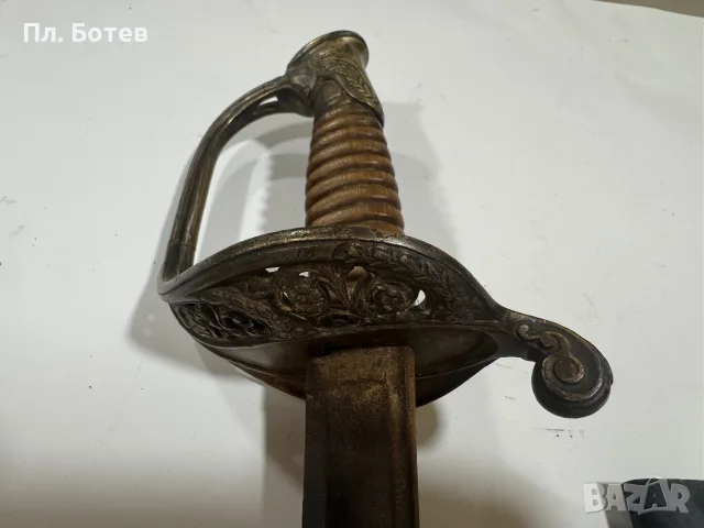 Стара бойна сабя, снимка 2 - Антикварни и старинни предмети - 55653537
